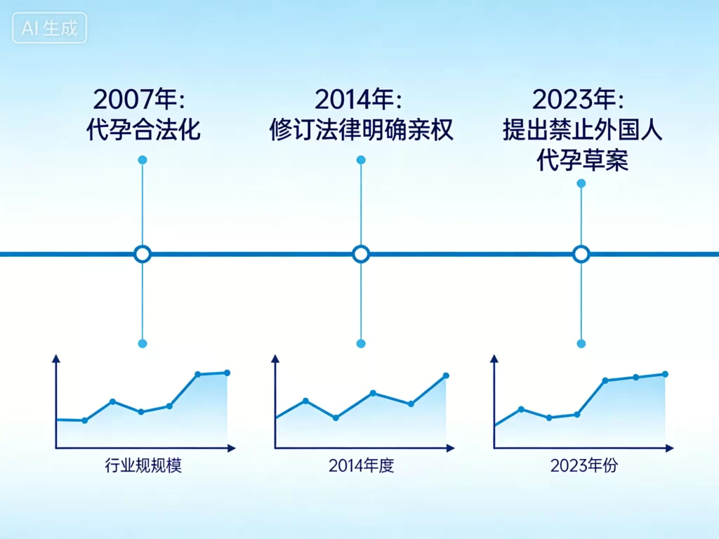 格鲁吉亚代孕行业发展时间
