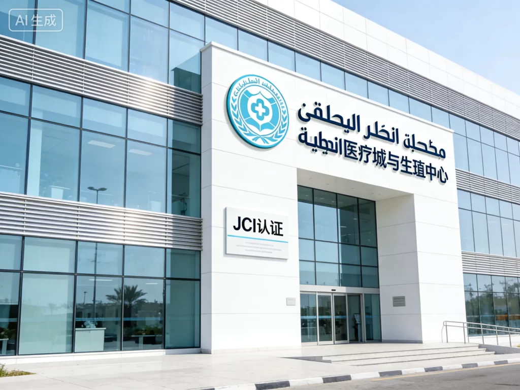 阿联酋迪拜现代化医疗城全景