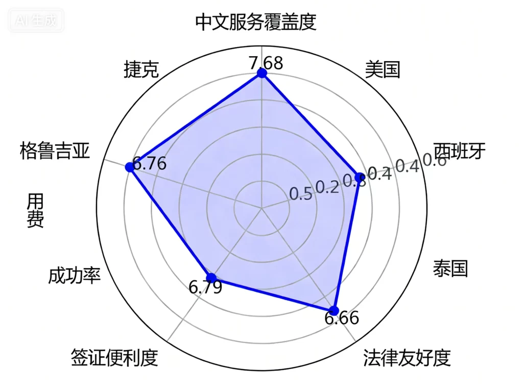 全球热门试管婴儿目的地核心优势对比