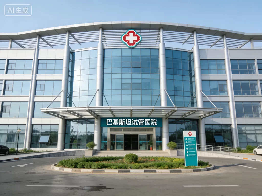 巴基斯坦知名试管医院外观实拍示意图
