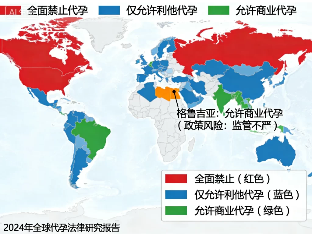 全球代孕目的地法律