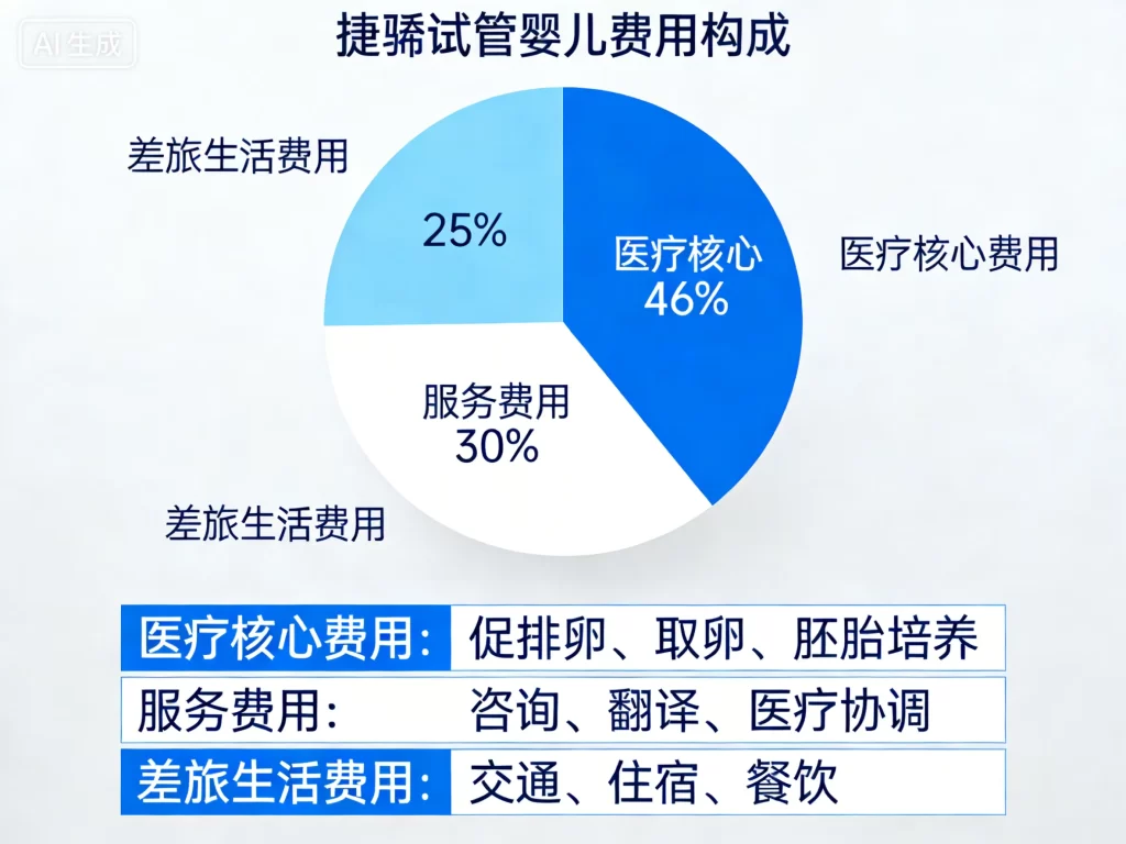 捷克试管婴儿费用构成明细