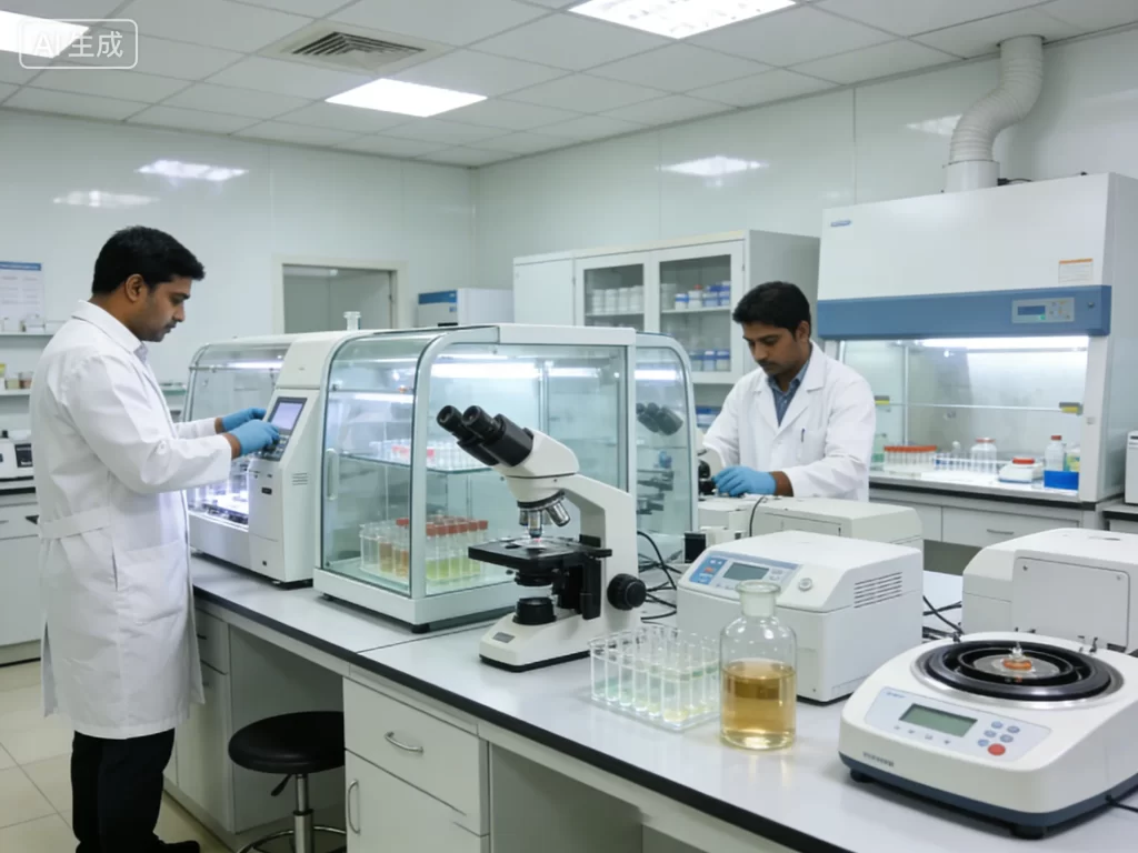 印度生殖中心实验室内部实拍