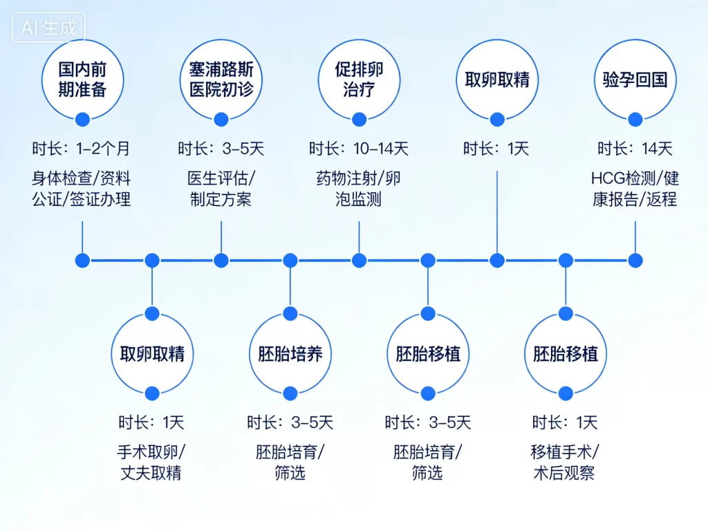 塞浦路斯试管婴儿全流程
