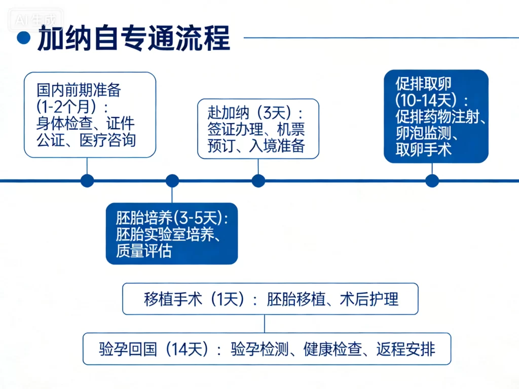 加纳试管婴儿全流程