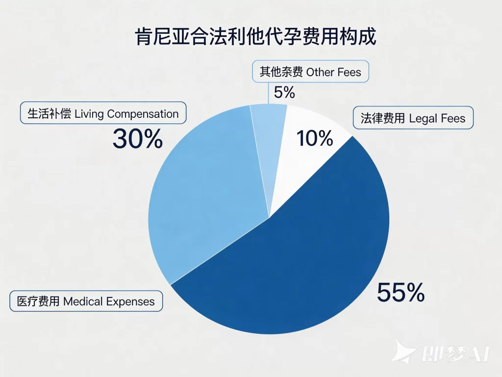 肯尼亚合法利他代孕费用构成