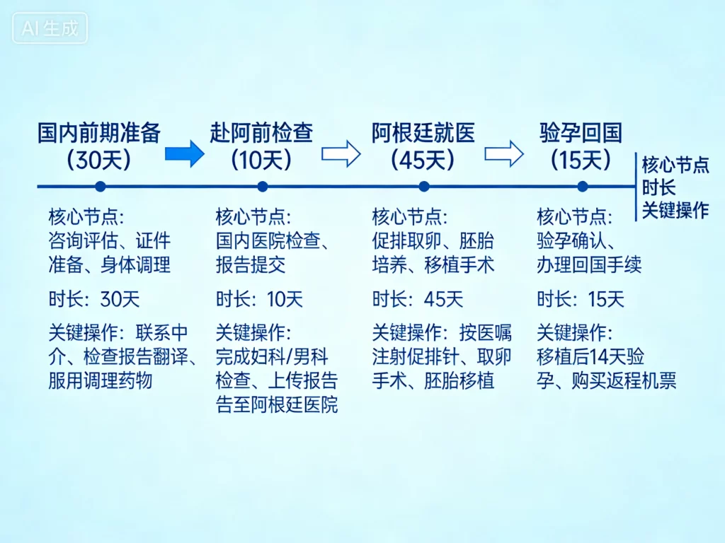 阿根廷试管婴儿全流程