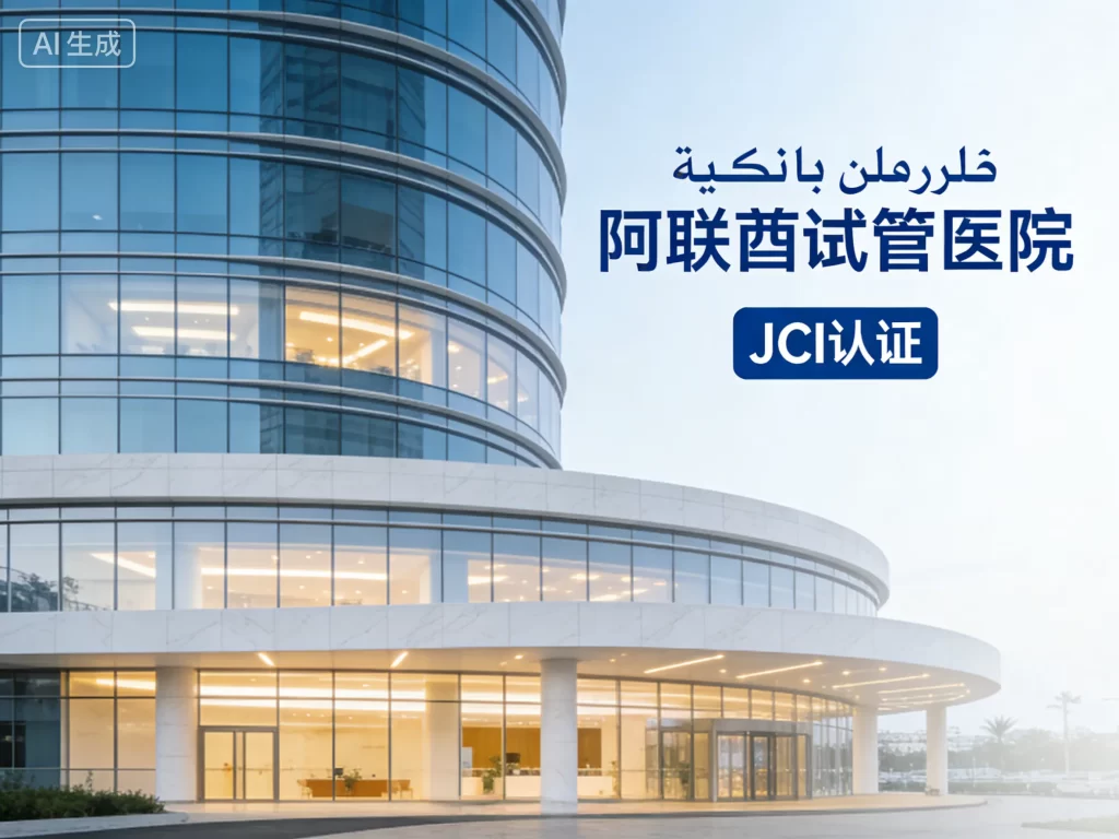 阿联酋知名试管医院外观实拍示意图