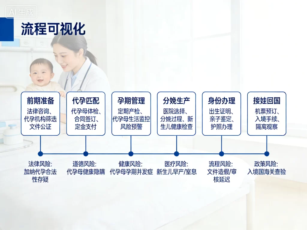 加纳地下代孕全流程时间轴