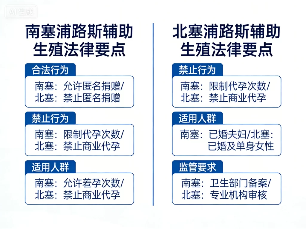 塞浦路斯辅助生殖法律核心要点