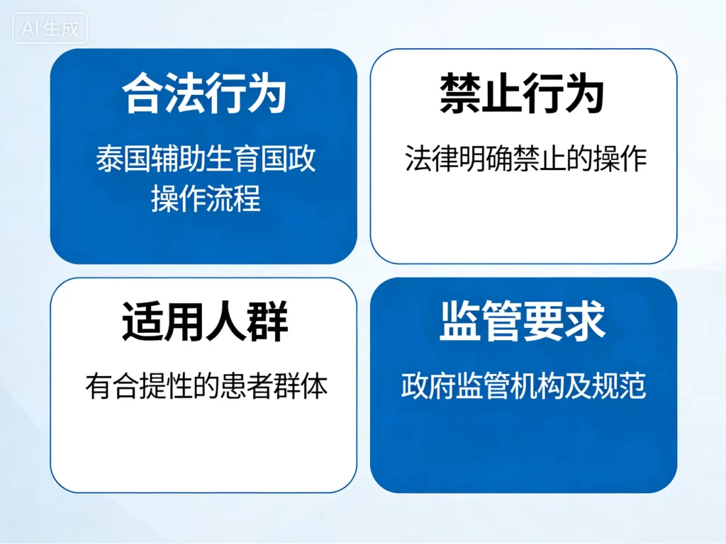 泰国辅助生殖法律核心