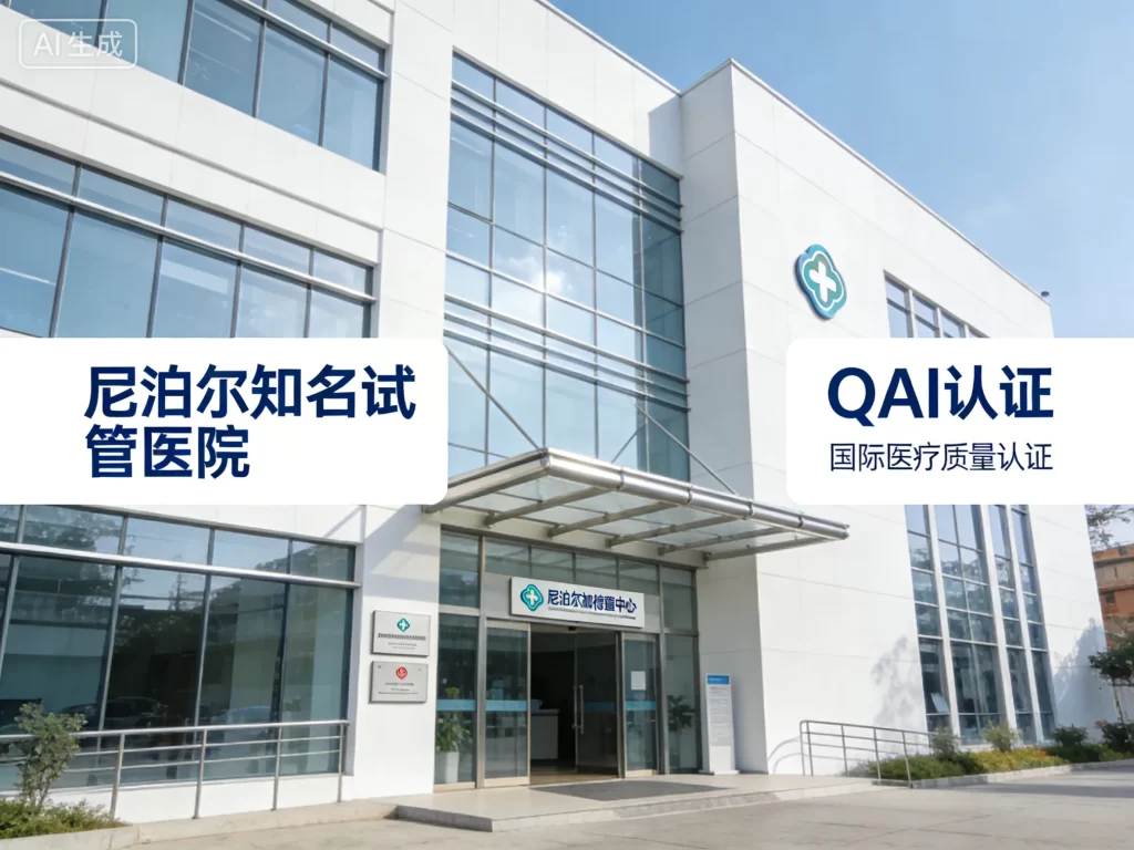 尼泊尔知名试管医院外观实拍示意图