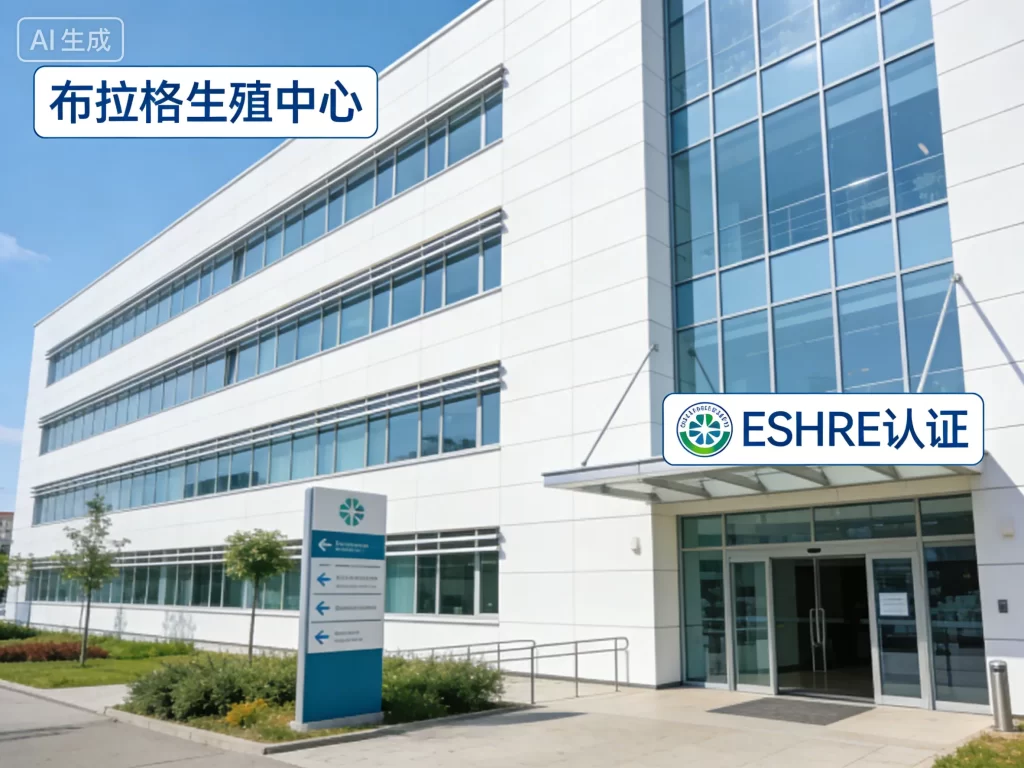 捷克知名试管医院外观实拍示意图