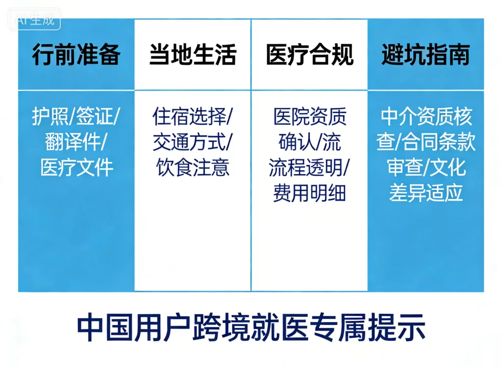 赴泰国试管注意事项清单图